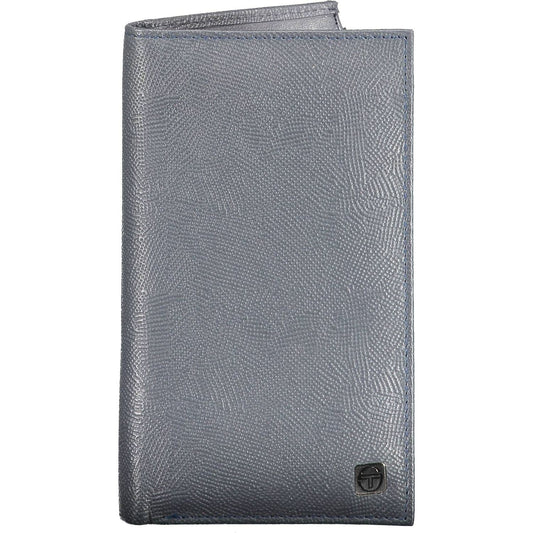 Sleek Double Compartment Leather Wallet