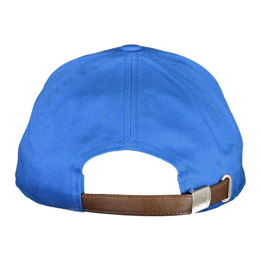 Elegant Embroidered Cotton Visor Cap