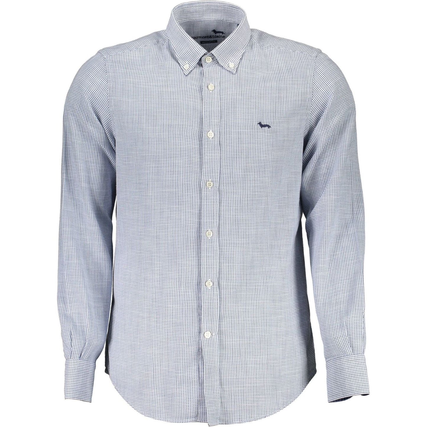 Elegant Light Blue Cotton Shirt for Men