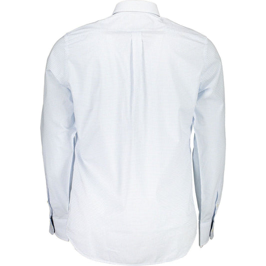 Harmont & Blaine Elegant White Cotton Long Sleeve Shirt Harmont & Blaine