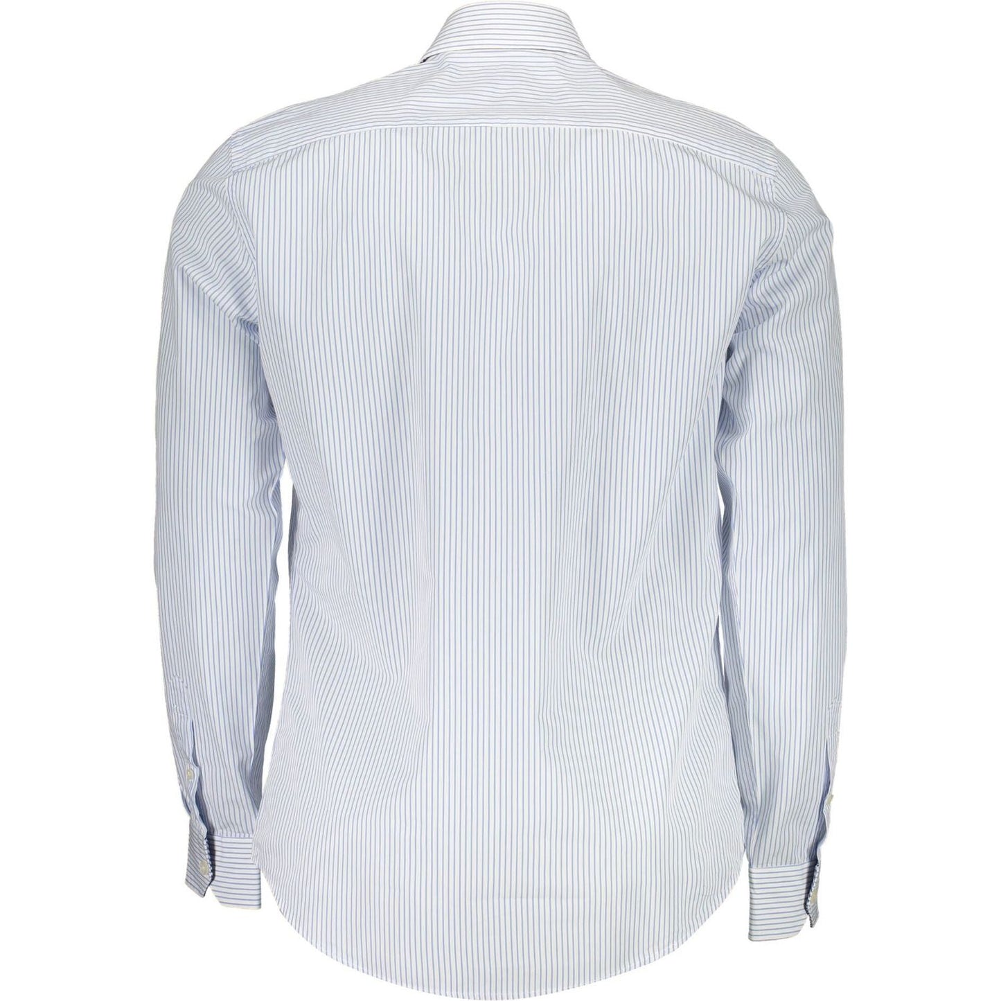 Elegant Light Blue Narrow Fit Shirt