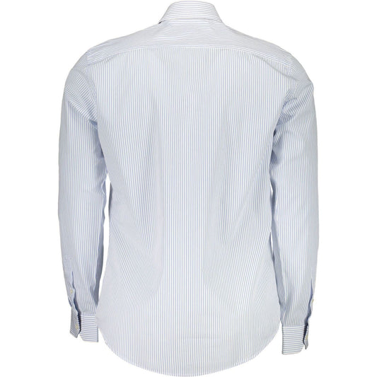 Elegant Light Blue Narrow Fit Shirt