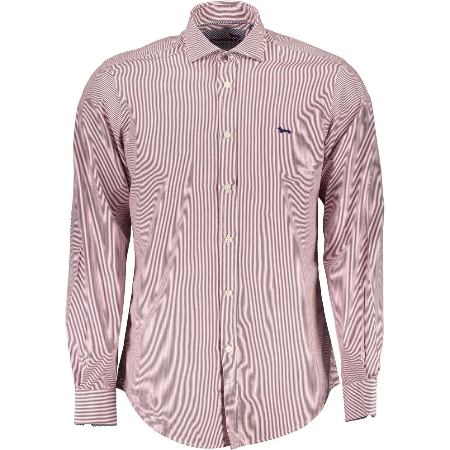 Elegant Purple Narrow Fit Shirt with French Collar