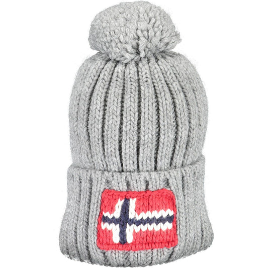 Stylish Pompon-Accented Winter Hat