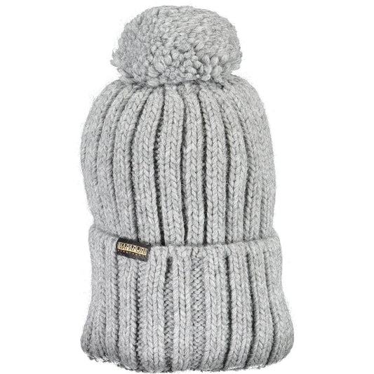 Stylish Pompon-Accented Winter Hat