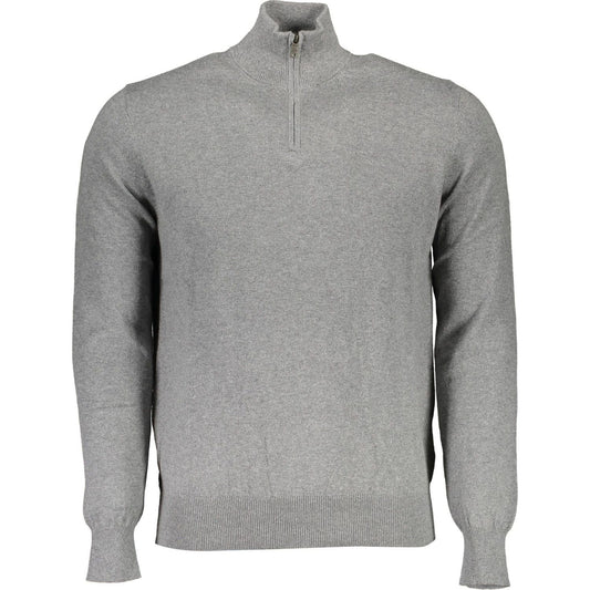 Eco-Conscious Half Zip Long Sleeve Sweater