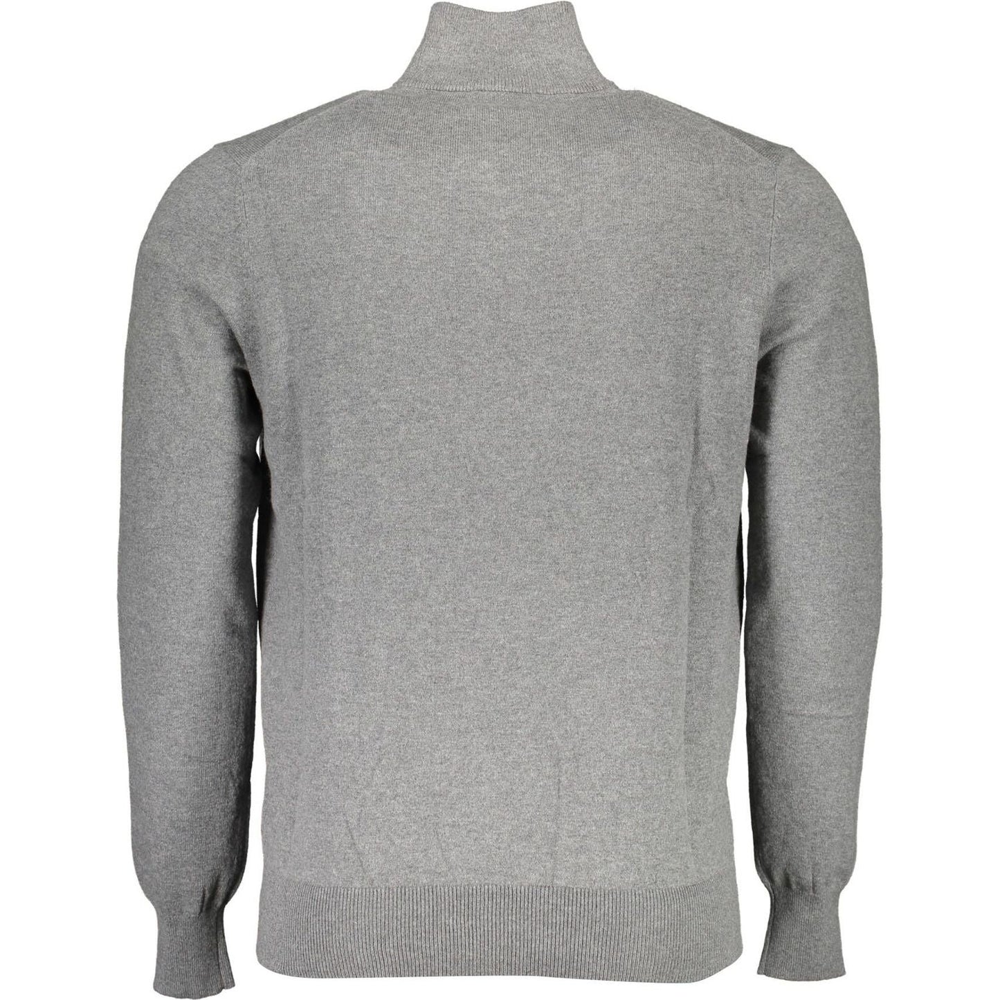 Eco-Conscious Half Zip Long Sleeve Sweater