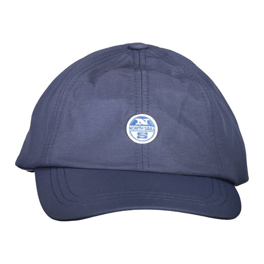 Sleek Blue Visor Cap with Signature Logo