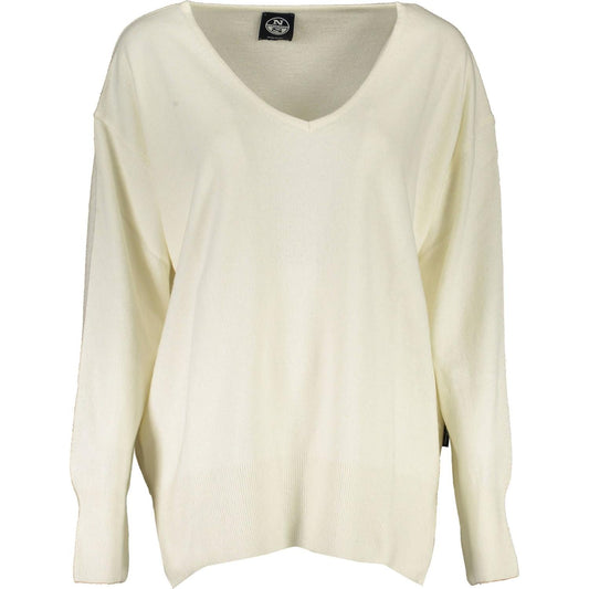 Eco-Chic V-Neck Logo Sweater North Sails