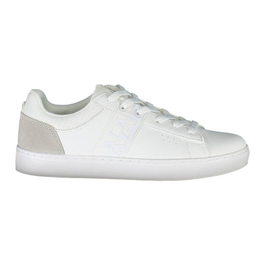 Contrast Lace-Up Sports Sneakers