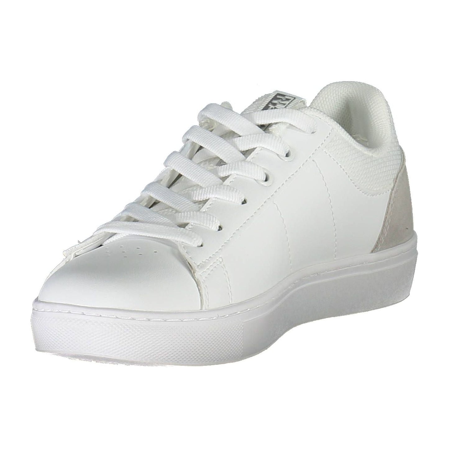 Contrast Lace-Up Sports Sneakers