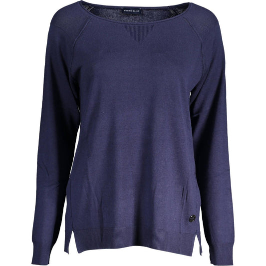 Chic Contrasting Detail Long-Sleeve Shirt