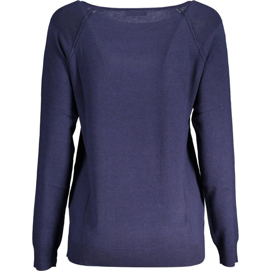 Chic Contrasting Detail Long-Sleeve Shirt