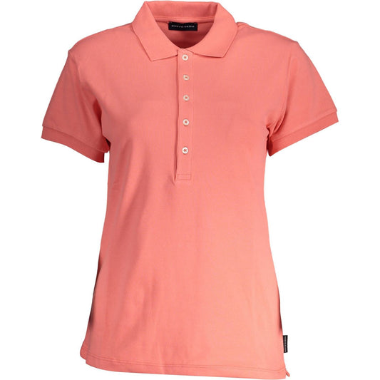 North Sails Chic Pink Polo - Organic Cotton Blend North Sails