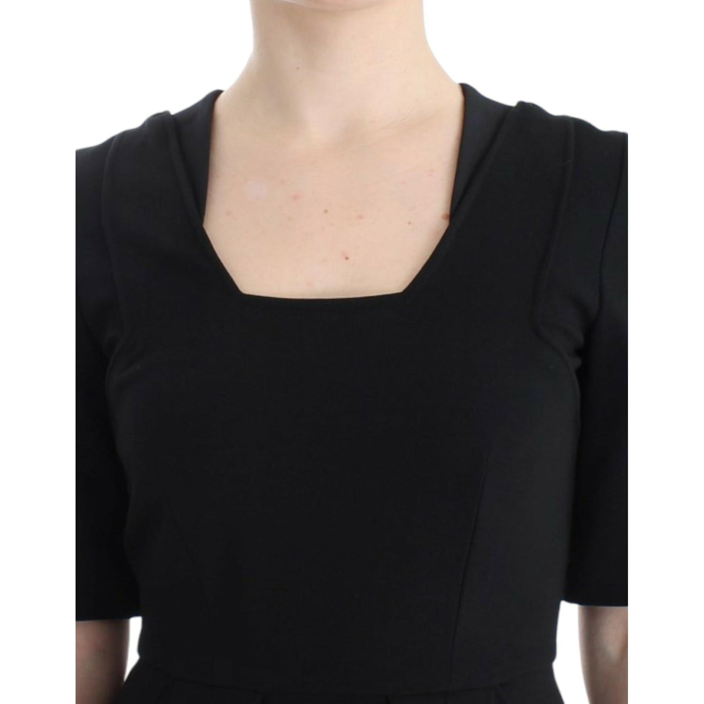 CO|TE Elegant Black Short Sleeve Venus Dress black-short-sleeve-venus-dress