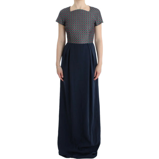 CO|TE | Multicolor Short Sleeve Doris Long Dress| McRichard Designer Brands   
