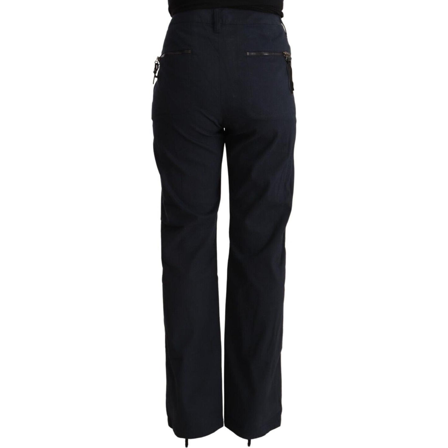 Elegant High Waist Tapered Pants