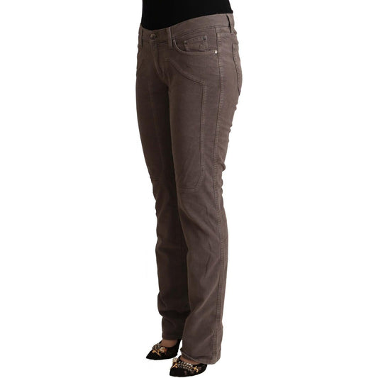 Elegant Skinny Low Waist Cotton Jeans