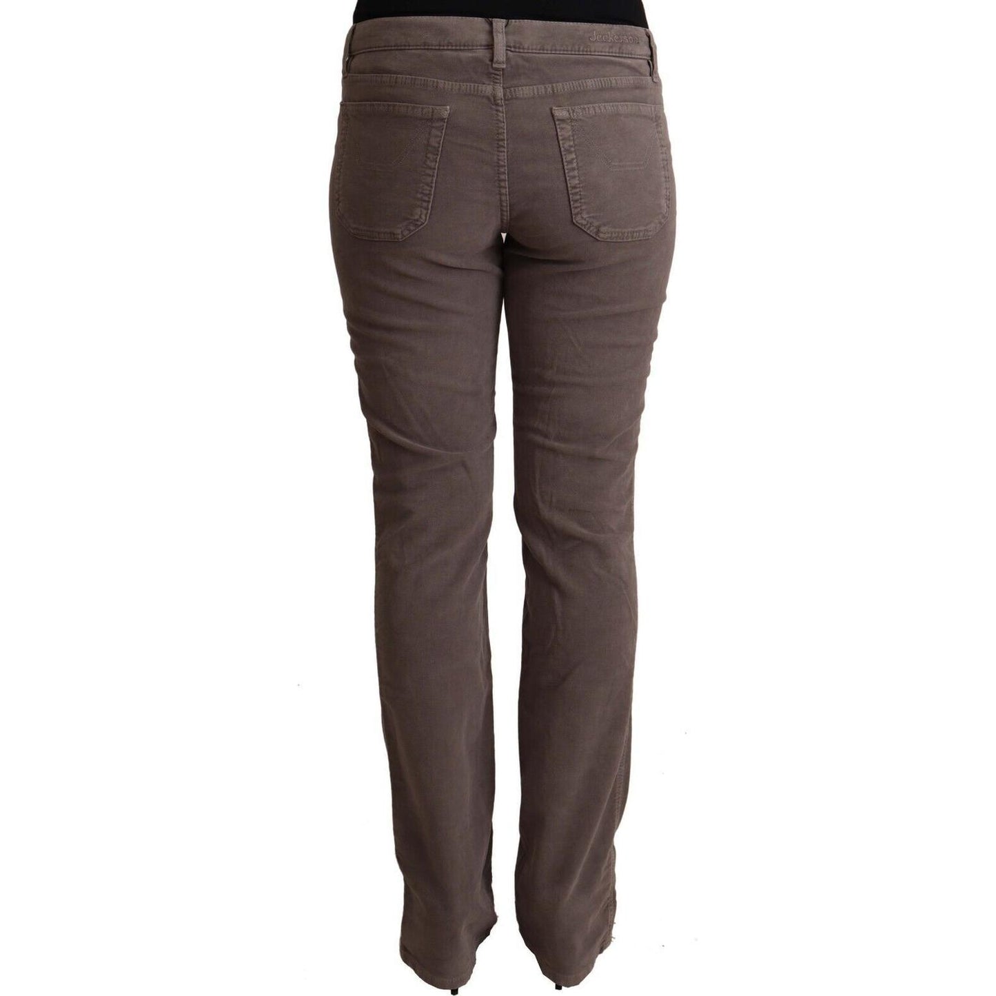 Elegant Skinny Low Waist Cotton Jeans