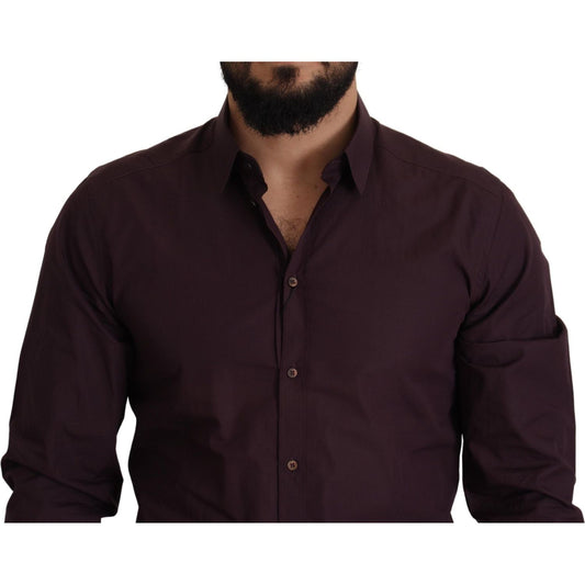 Regal Purple Slim Fit Dress Shirt