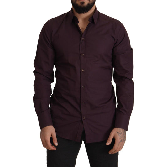 Regal Purple Slim Fit Dress Shirt