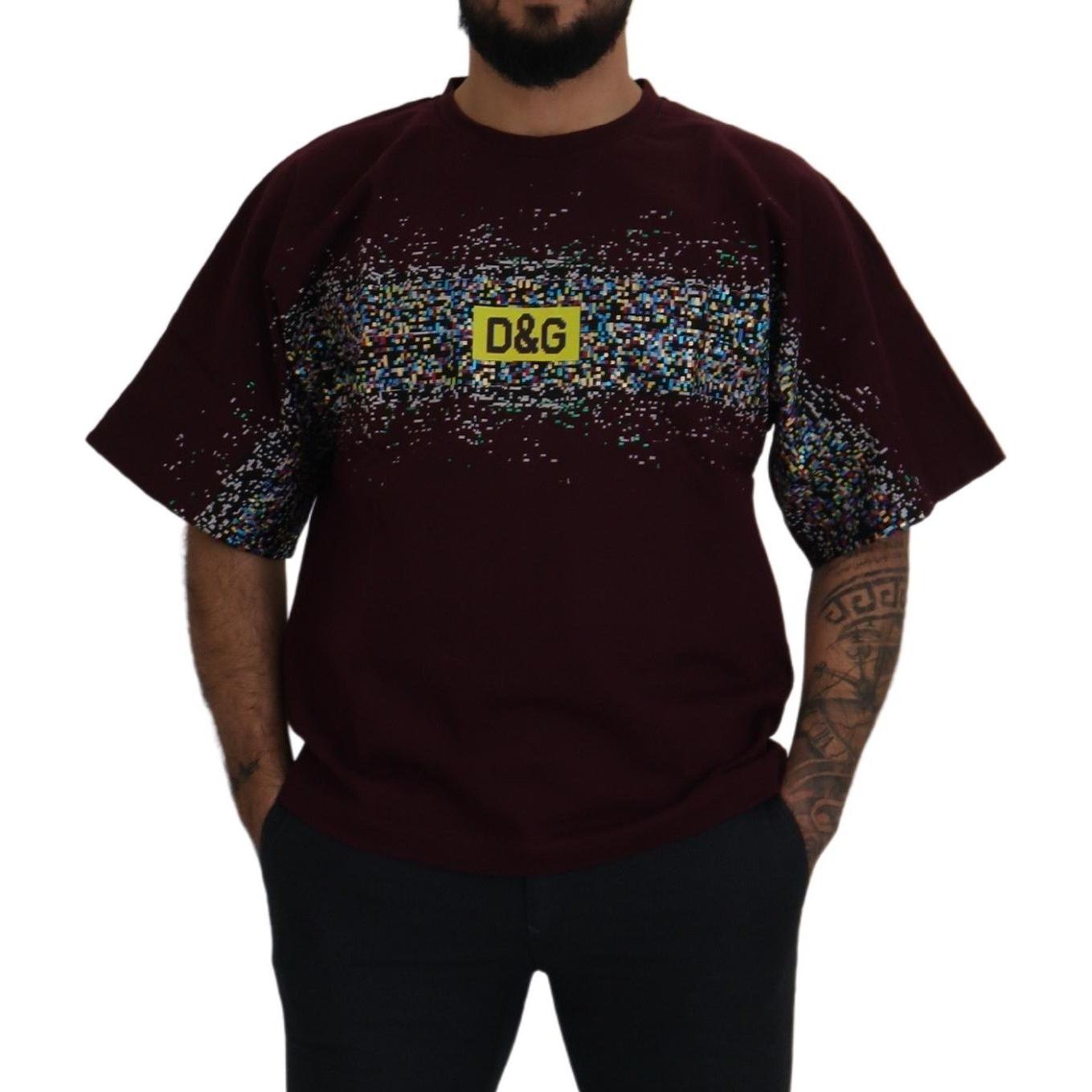 Bordeaux Crewneck Cotton Tee