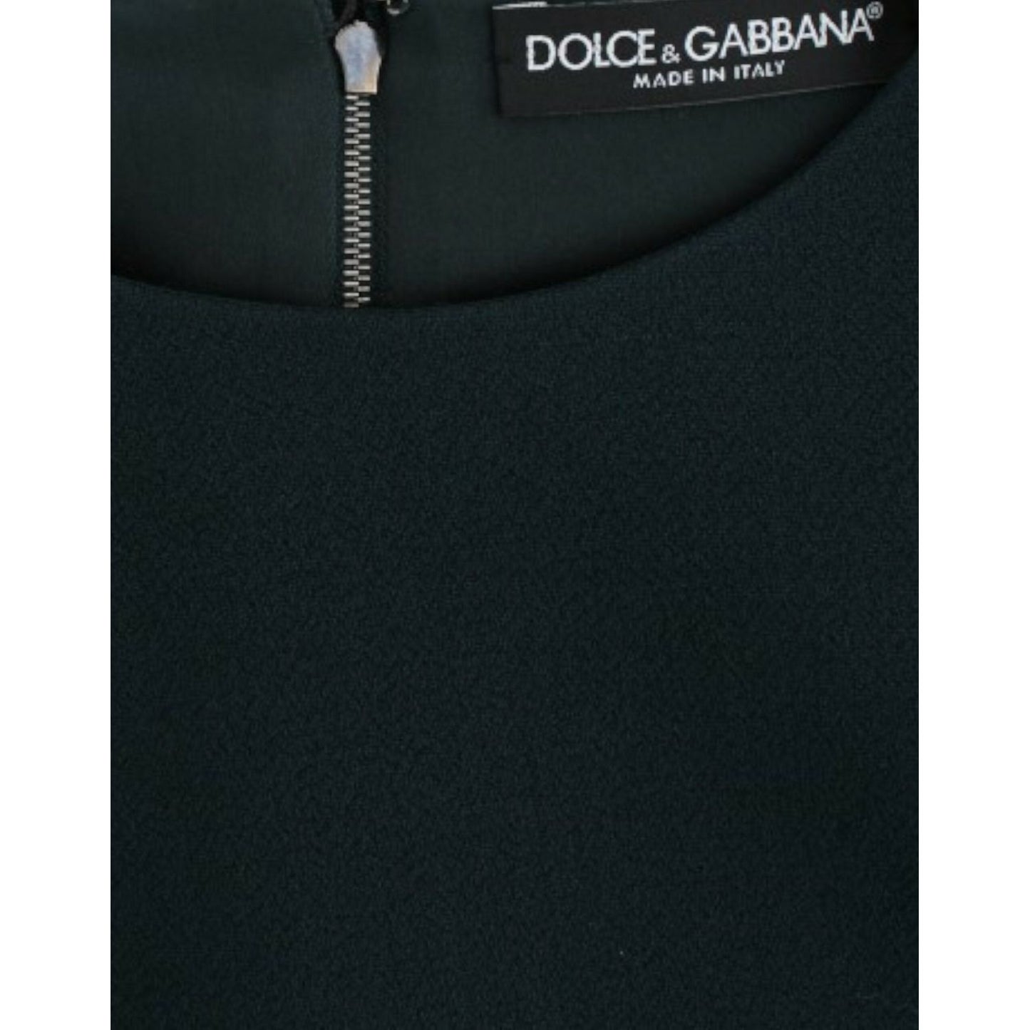 Dolce & GabbanaEnchanted Sicily Green Wool Silk Blend BlouseMcRichard Designer Brands£319.00