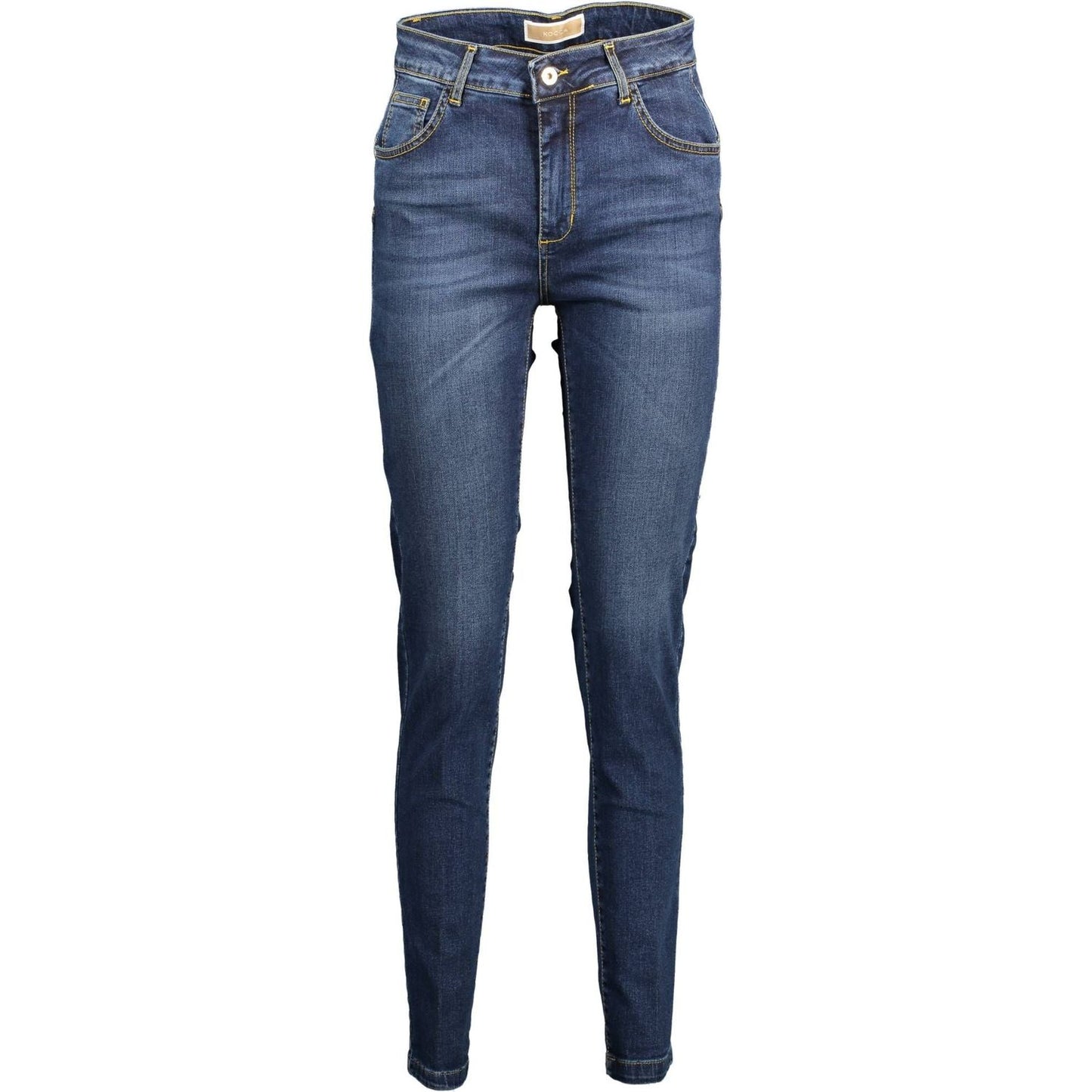 Chic Blue Stretch Denim Jeans