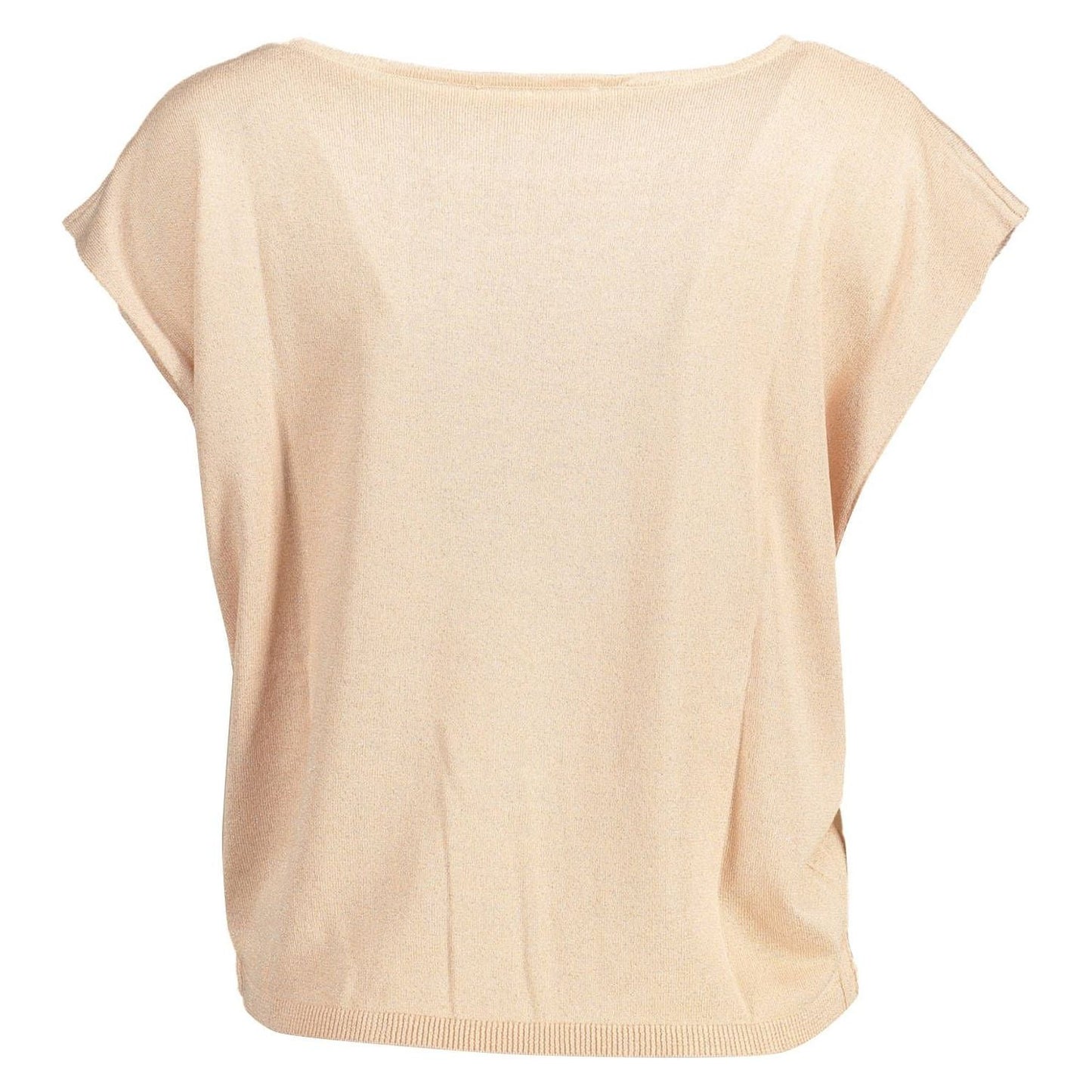 Chic Sleeveless Boat Neckline Top