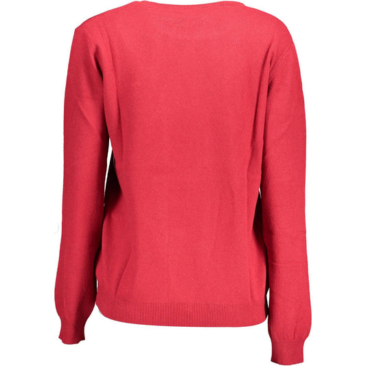 Elegant Pink Wool-Cashmere Blend Sweater U.S. POLO ASSN.