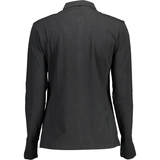 Elegant Long-Sleeved Polo Shirt