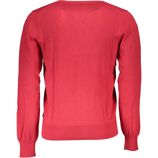 U.S. Grand Polo Elegant Long Sleeve V-Neck Sweater U.S. Grand Polo