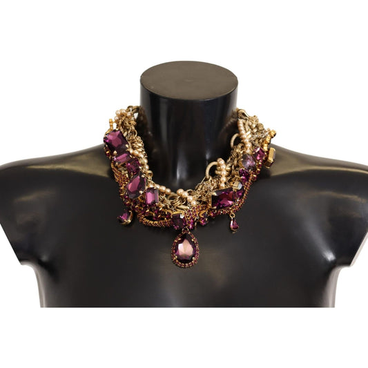 Sicilian Sparkle Gold-Tone Statement Necklace