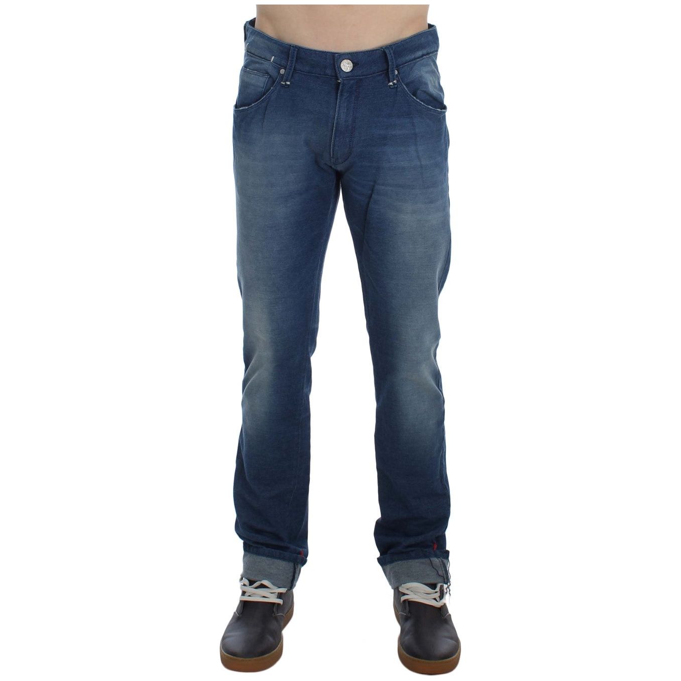 Slim Fit Blue Wash Italian Denim