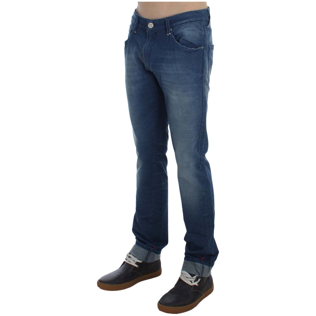 Slim Fit Blue Wash Italian Denim