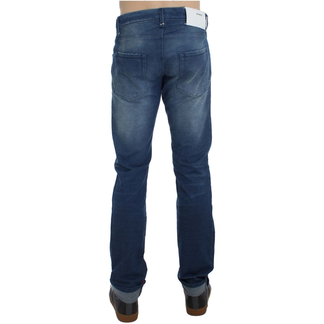 Slim Fit Blue Wash Italian Denim