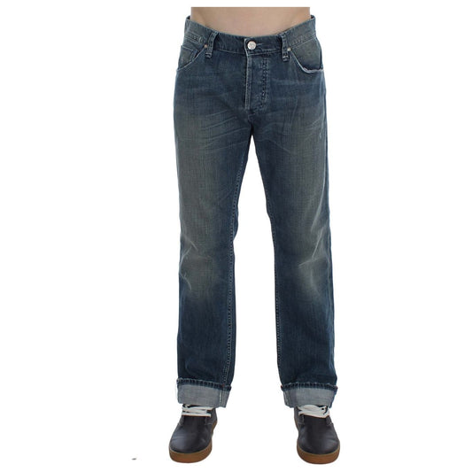 Elegant Regular Fit Blue Wash Denim