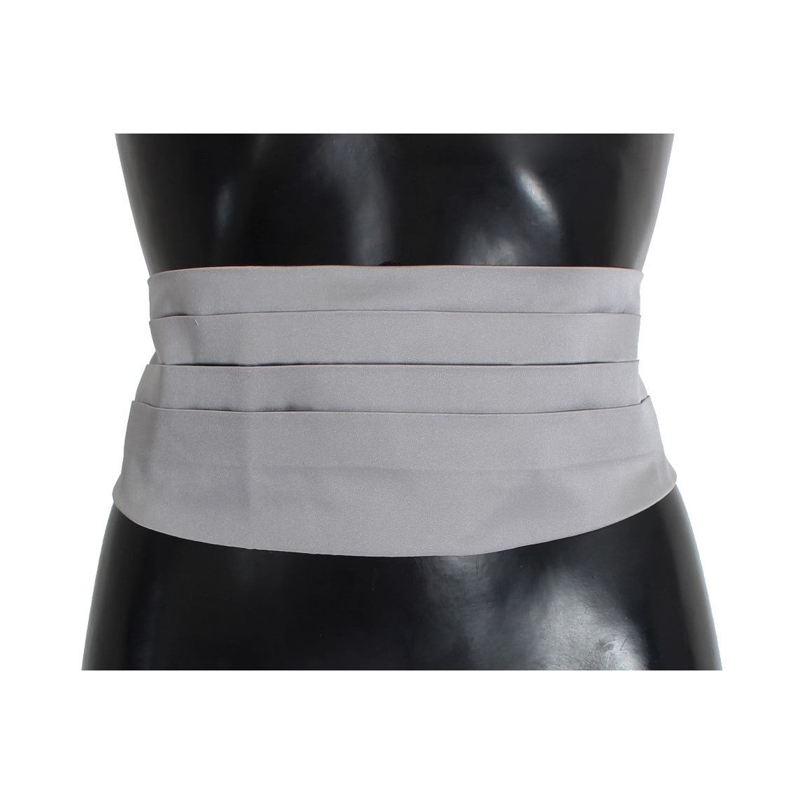 Elegant Silk Gray Cummerbund