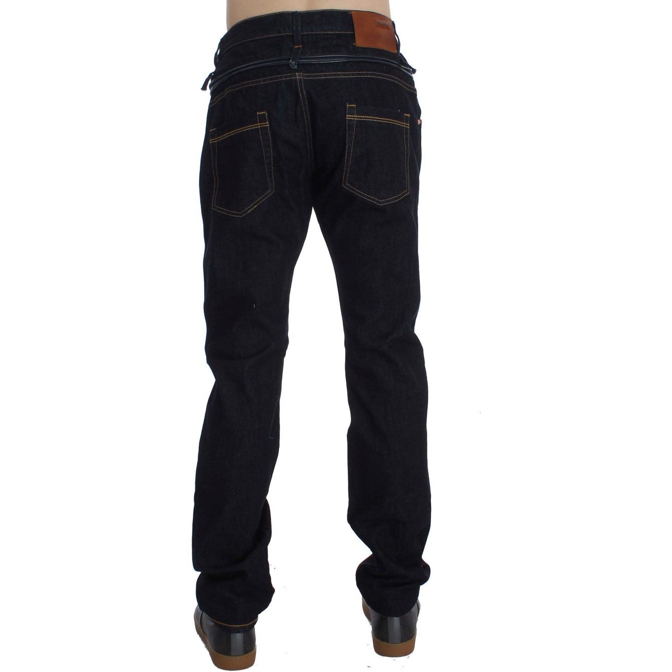 Acht Elegant Straight Fit Mens Luxury Jeans Jeans & Pants blue-cotton-regular-straight-fit-jeans-2