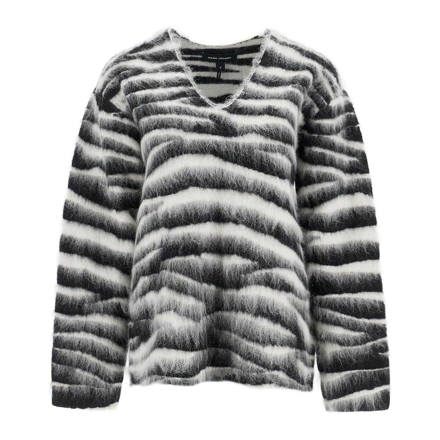 Marc Jacobs zebra print wool and mohair Knitwear Marc Jacobs