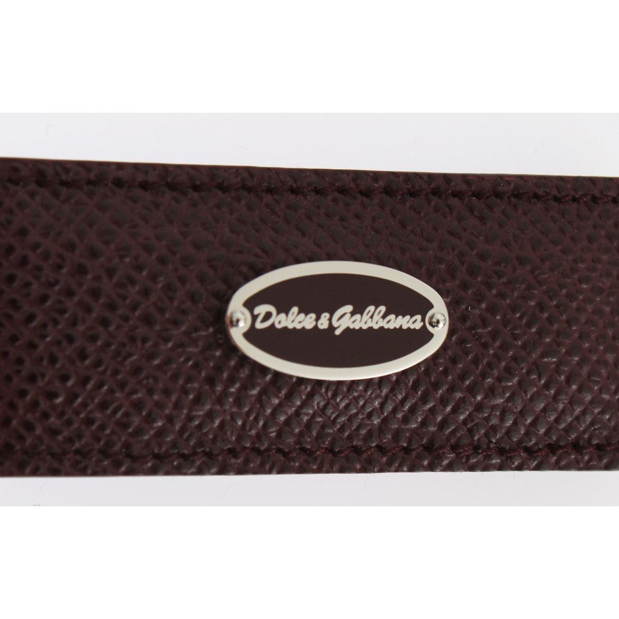 Dolce & Gabbana | Exquisite Bordeaux Leather Money Clip| McRichard Designer Brands   