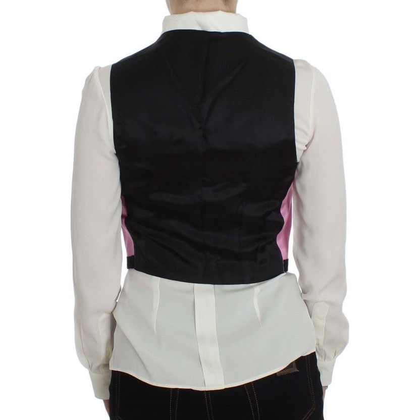 Silk-Cotton Blend Torero Inspired Vest