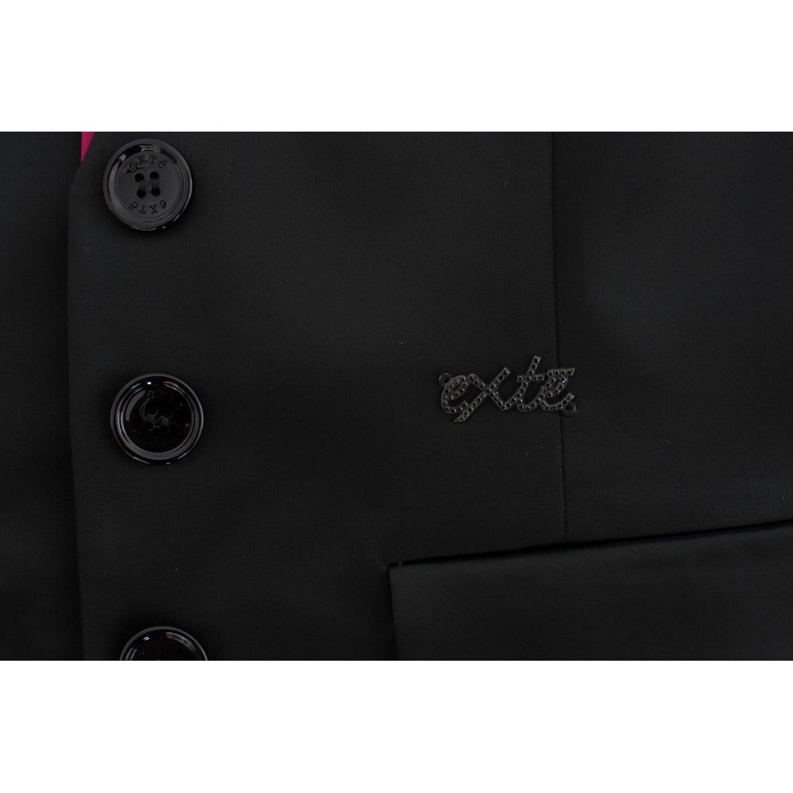 ExteChic Black and Pink Skirt Suit EnsembleMcRichard Designer Brands£329.00