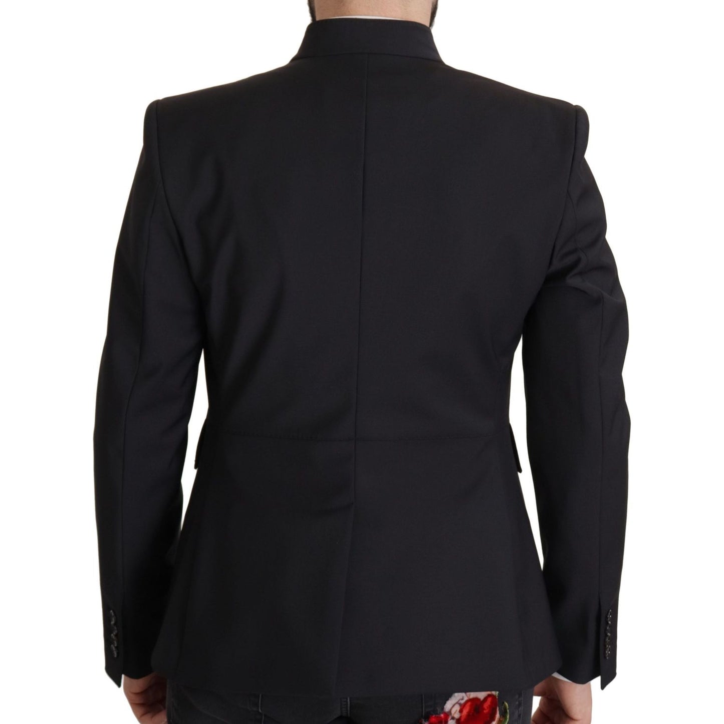 Elegant Single-Breasted Wool Blazer