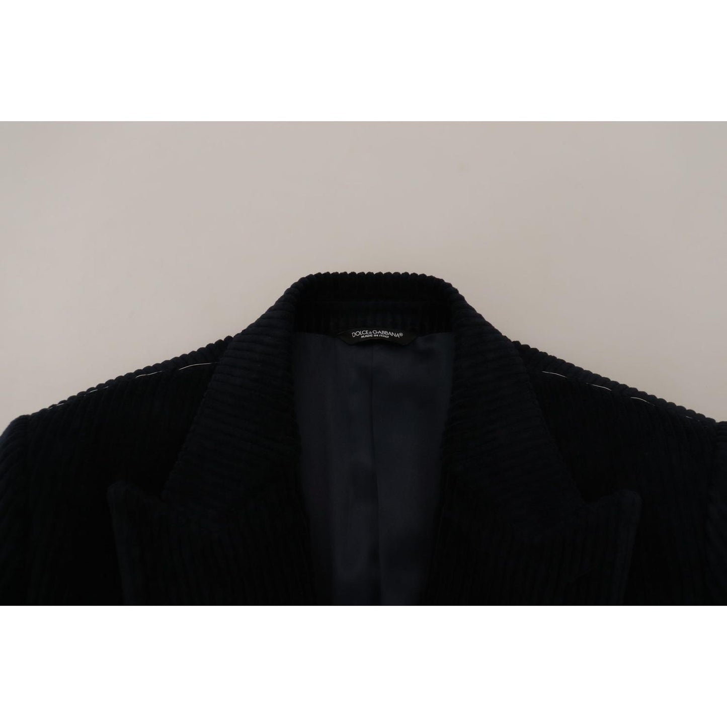 Elegant Black Cotton Long Cardigan Jacket