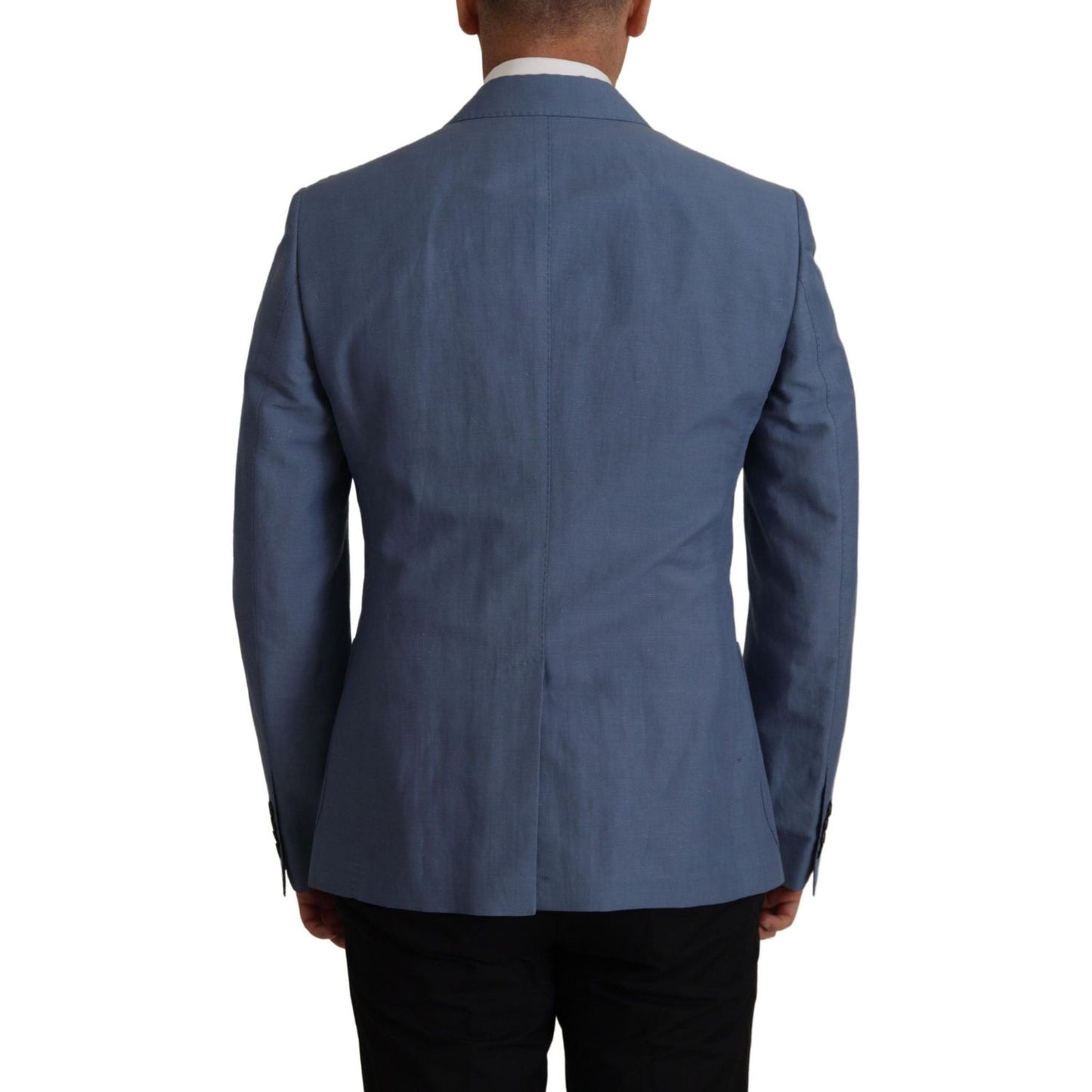 Elegant Single Breasted Linen Jacket