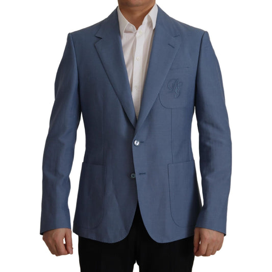 Elegant Single Breasted Linen Jacket