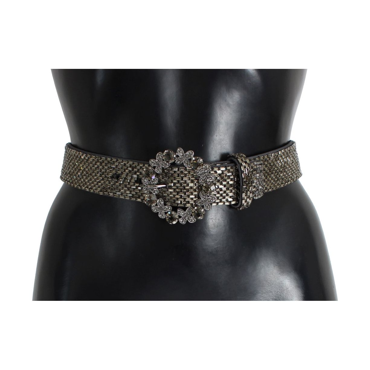 Dolce & Gabbana | Embellished Sequined Wide Waist Belt| McRichard Designer Brands   