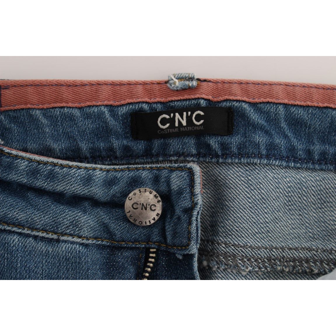 Chic Slim Fit Blue Jeans for the Modern Woman