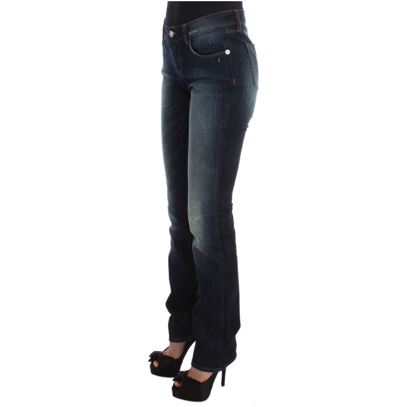 Sleek Slim Fit Blue Designer Jeans